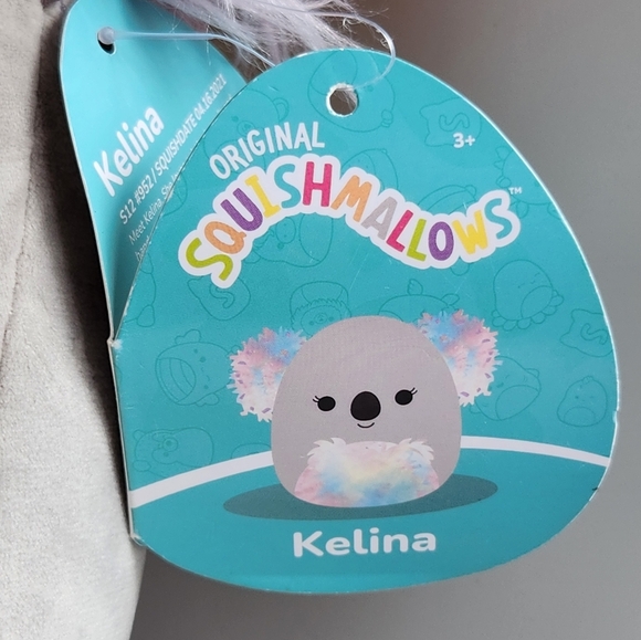 Squishmallows Original Kelina the Koala 12 Inch Stuffed Animal Multicolor-BNWT - Picture 7 of 10